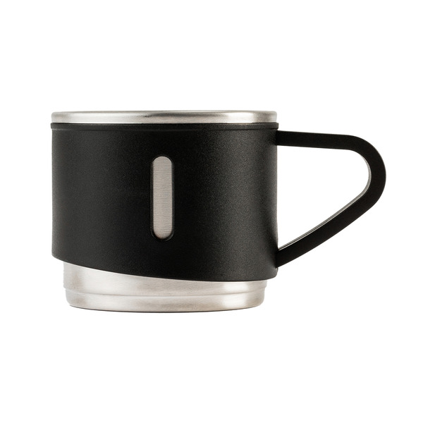 R08217.02.O - Termos z kubkami Attu 500 ml, czarny 