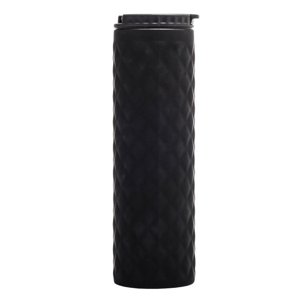 R08321.02 - Kubek izotermiczny Tallin 450 ml, czarny 