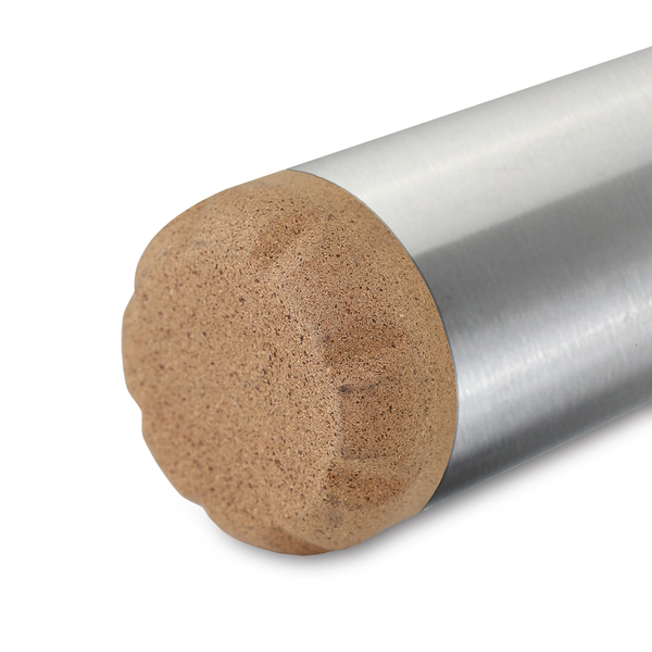 R08445.01 - Butelka próżniowa z korkowym spodem Jowi 500 ml, srebrny 