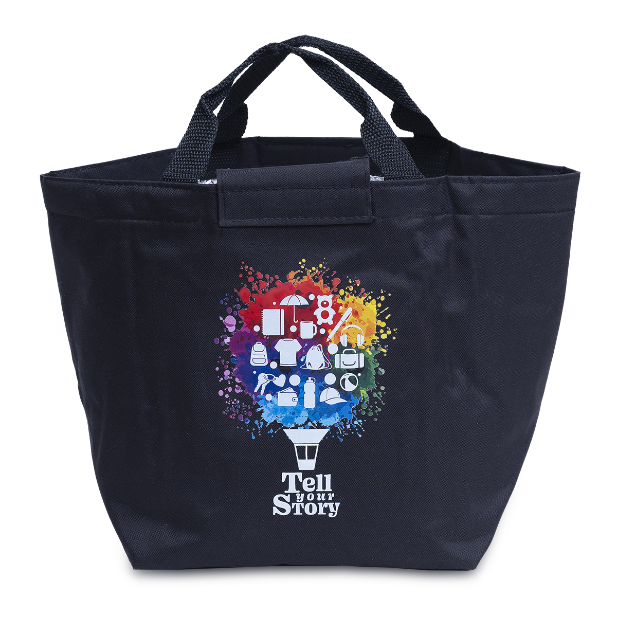 R08457.02 - Torba na lunch z izolacją Pranzo, czarny 