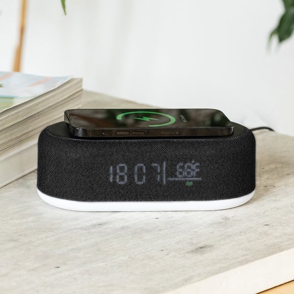 R22124.02 - Ładowarka indukcyjna z lampką Richi, czarny 