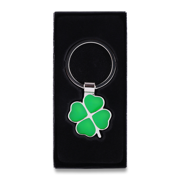 R73188.05 - Brelok Clover Luck, zielony/srebrny 
