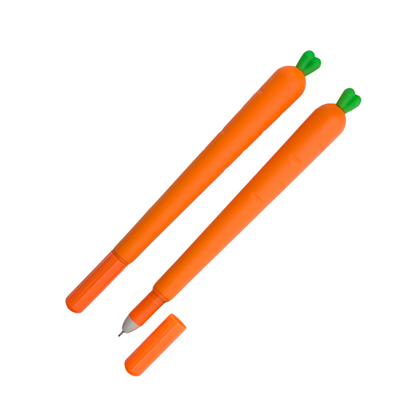 R73449.15 - Długopis żelowy Carrot, pomarańczowy