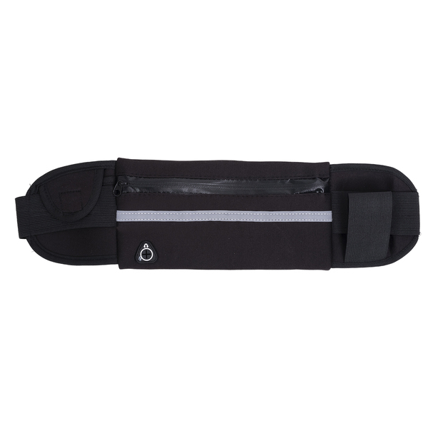 R73629.02 - Saszetka na pas z uchwytem na butelkę Allget, czarny 