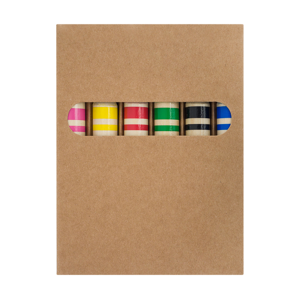 R74049.13 - Zestaw kredek jumbo Grandissi, beżowy 