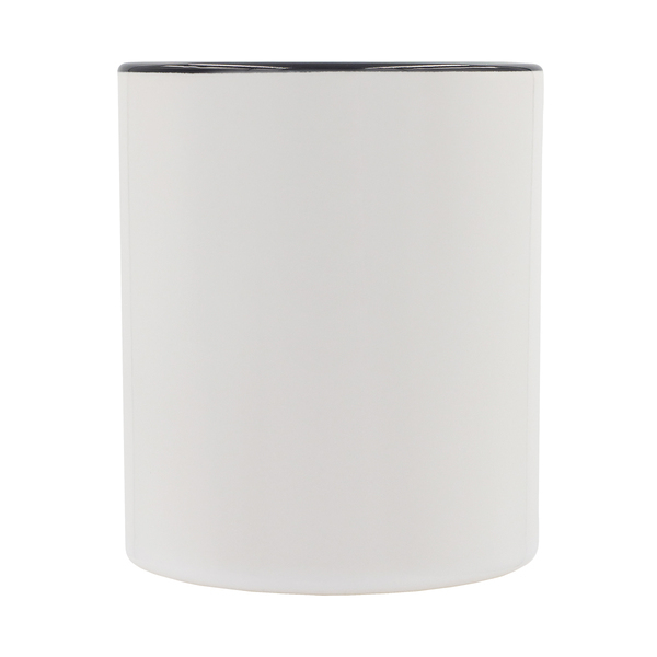 R85319.02 - Kubek z powłoką sublimacyjną Gaeta 330 ml, czarny 