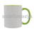 Kubek z powłoką sublimacyjną Gaeta 330 ml, jasnozielony 