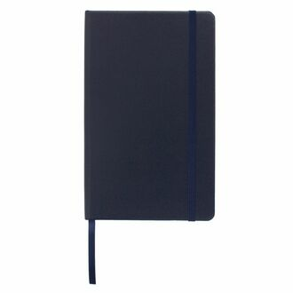 R64227 - Notatnik 130x210/80k kratka Asturias, granatowy - druga jakość