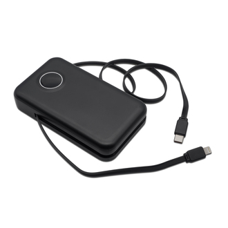 R64387 - Power bank 10000 mAh Wolti, czarny 